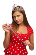 The pageant queen