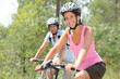 Cycling through the countryside