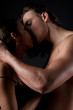 Photo: Passionate newlyweds during foreplay Passionate newlyweds during foreplay