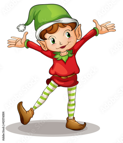 Vector: Little elf Little elf