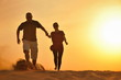 couple enjoying the sunset