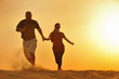 couple enjoying the sunset