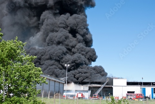 Photo: Großbrand Großbrand