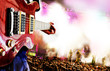 fondo de musica con concierto y guitarra