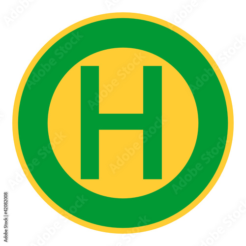 Vektor: Haltestellenschild Haltestellenschild