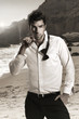 Sexy male model