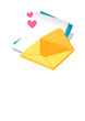 vector icon letter