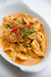Dried red pork coconut curry (Panaeng) : Famous Thai food