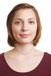 Foto: Portrait einer ernsten Frau Portrait einer ernsten Frau