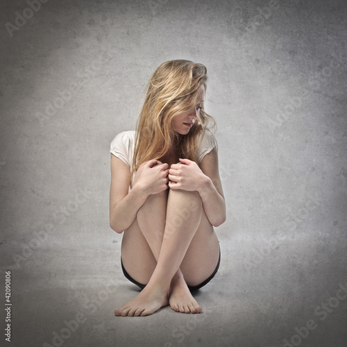 Foto: Sad teenager Sad teenager