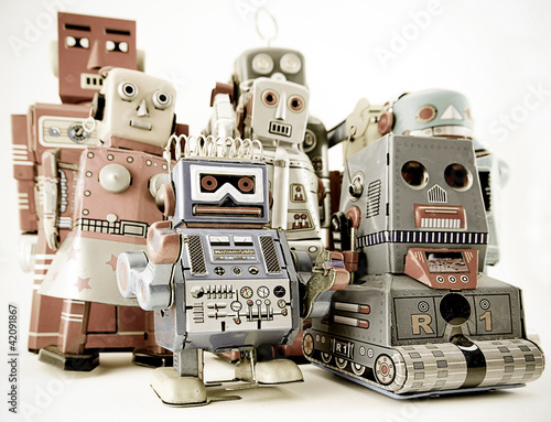 Photo: robots robots