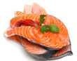 Photo: raw salmon raw salmon