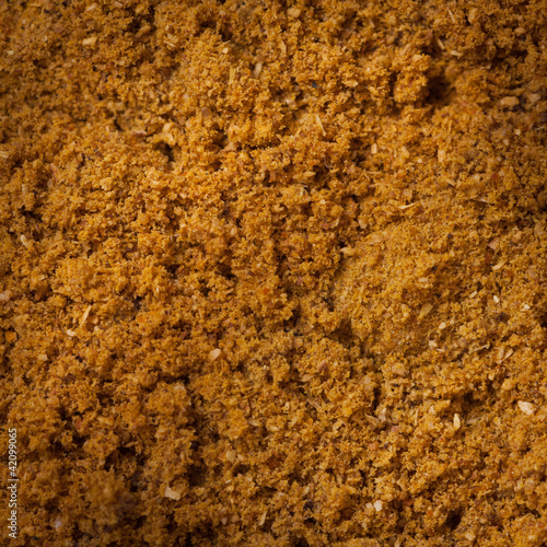 Foto: Ground spice mix macro Ground spice mix macro