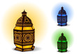 Islamic lamp for Ramadan / Eid Celebrations - Vector