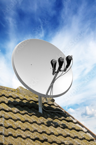 Photo: Satellite dish Satellite dish