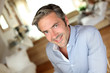 Portrait of handsome middle-aged guy