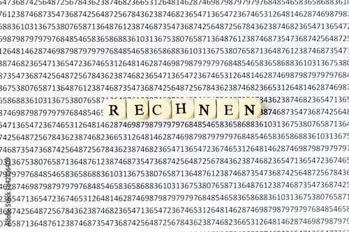 Photo: Rechnen Rechnen