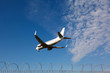 Foto: white plane with the gear white plane with the gear