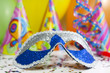 Photo: Party accessories abstract background Party accessories abstract background
