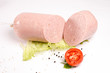 ham with fresh vegetables