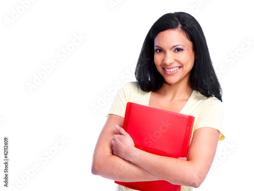 Foto: Student girl. Student girl.