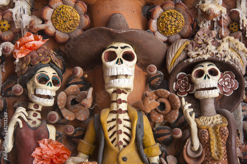 Photo: Skulls Xcaret Skulls Xcaret