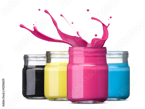 Photo: cmyk ink cmyk ink