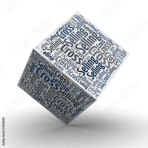 Illustration: Cross Selling - Würfel / Cube Cross Selling - Würfel / Cube