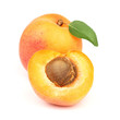 Apricot in closeup