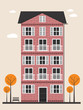 Vektor: cartoon building cartoon building