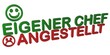 3D Smiley - Angestellt - Eigener Chef