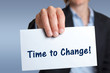 Photo: time to change time to change