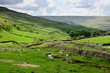 Yorkshire dales rugged landscape