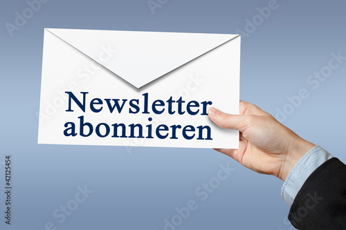 Photo: Newsletter abonnieren Umschlag Newsletter abonnieren Umschlag