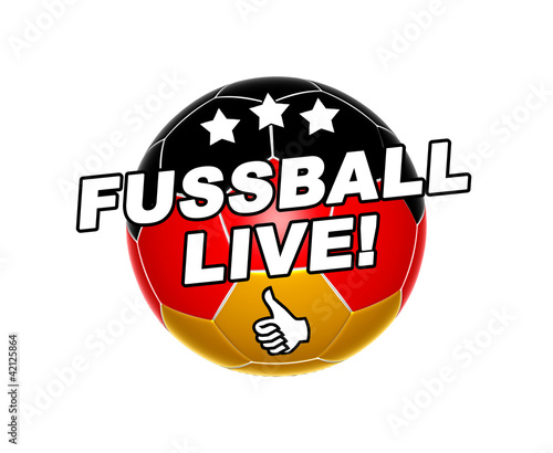 Illustration: Fussball live Fussball live