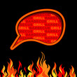 Barbecue and grill background