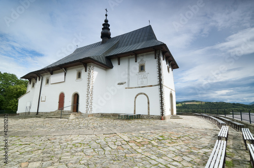 Photo: Church in rural Poland Church in rural Poland