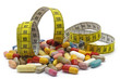 tabletten mit messband