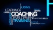 Video: Coaching development training tag cloud video animation Coaching development training tag cloud video animation