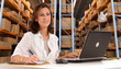 Photo: Administrative at distribution warehouse Administrative at distribution warehouse