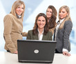 Girls work team