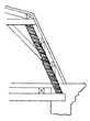 Vector: Strut (framework), vintage engraving. Strut (framework), vintage engraving.