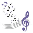 Noten/Musiknoten - Megaset II