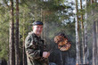 Man wth grill