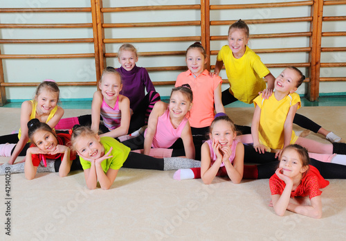 Photo: Active sporty girls Active sporty girls