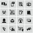 Communication icons set.