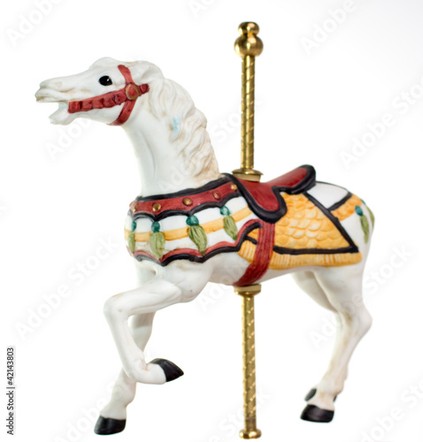 Photo: Minature Carousel Horse Minature Carousel Horse