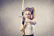 Determined woman