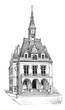 Town Hall at La Ferté-sous-Jouarre in Seine-et-Marne, Ile-de-Fra