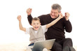 Photo: Grandfather and Grandson Grandfather and Grandson